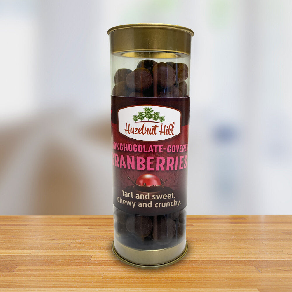 Dark Chocolate-Covered Cranberries